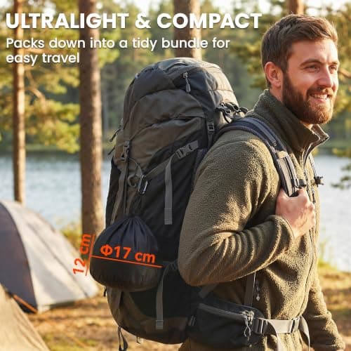 Outsunny Camping Cookware Set, 8-Piece Ultralight Kit for 2 People, Grey — view 4