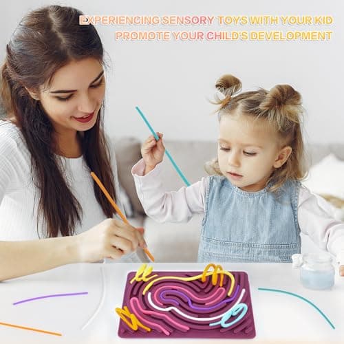 ddLUCK Sensory Activity Board for Autism ADHD, Fidget Toys for Kids Adults — view 6