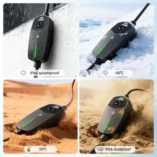 EVDANCE EV Charger 3 Pin Plug for EV & PHEV — view 6