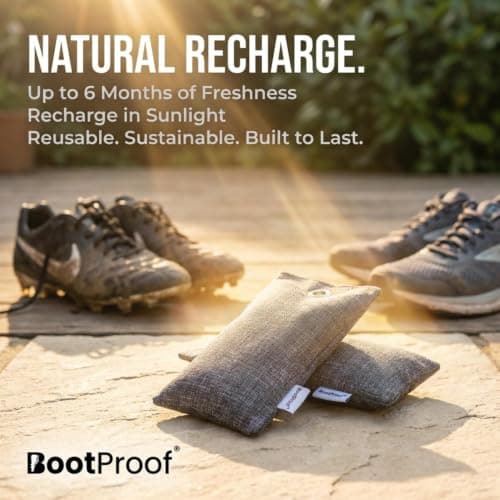 BootProof Smell Proof Air Tight Boot Bag with Lemon Reusable Deodoriser Odour Eliminating Storage for Football Boots, Rugby Boots, Gym and Sports Gear – Leakproof, Durable, (Lemon) — view 6