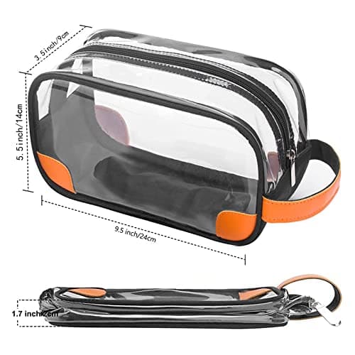 Lermende Mens Toiletry Bag Clear Wash Bag Waterproof Travel Toiletry Bag — view 2