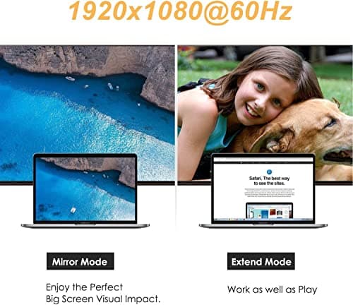 HYNNIO DP to VGA, 6 Pack Gold-Plated DisplayPort to VGA Adapter (Male to Female) for Computer, Desktop, Laptop, PC, Monitor, Projector, HDTV, Chromebook, Raspberry Pi, Roku, Xbox and More - Black — view 5
