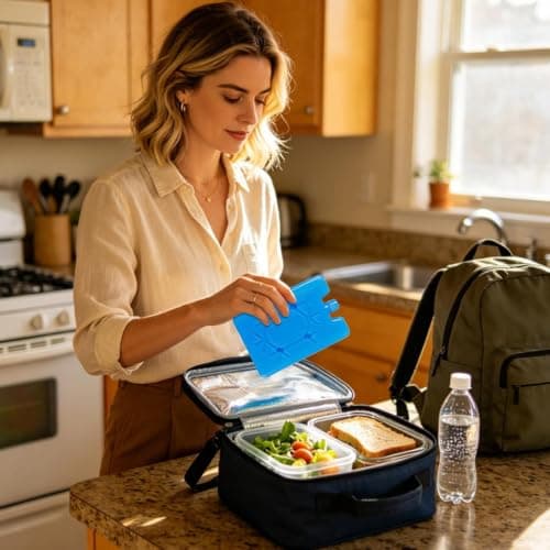 Ice Pack for Lunch Box 4 Pieces Small Reusable Bag — view 2