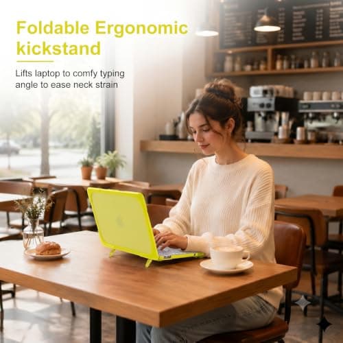 ProCase for MacBook Neo Case 13 inch 2026 Model A3404 A18 Pro -Citrus — view 5