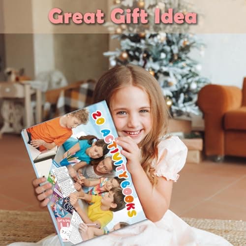 Elfew 20 Pack Small Activity Books for Kids Ages 3-5,4-12,Kids Party Favour — view 5