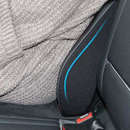 KOYOSO Car Lumbar Support Cushion, Back Support Pillow Leather Memory Foam — view 5