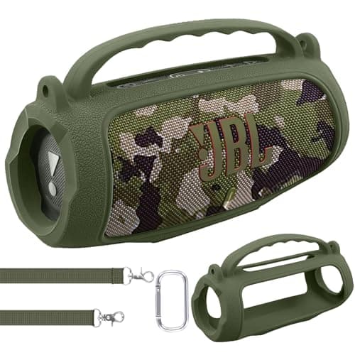 co2CREA Silicone Case for JBL Charge 5 WiFi and Bluetooth Speaker