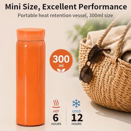 Insulated Bottle 300ml – Stainless Steel Travel Cup — view 5