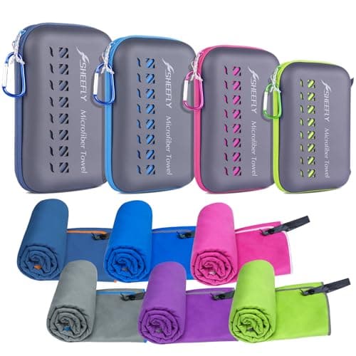 SHEEFLY Microfibre Travel Quick Dry Towel Super Absorbent Gym Towel