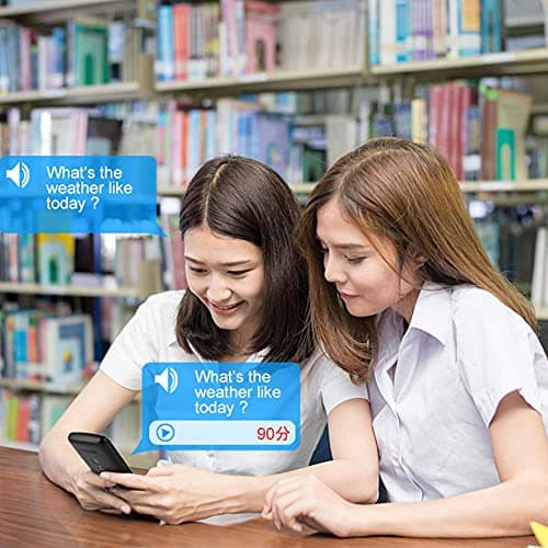 Smart Voice Translator, 2.4Inch Touch Sn Portable Device - 75 Languages Instant Two-Way Translation, Ideal for Travel, Learning, Business, Red — view 6