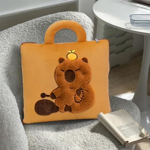 Pillow Blanket Soft Compact Head Back Nap — view 2