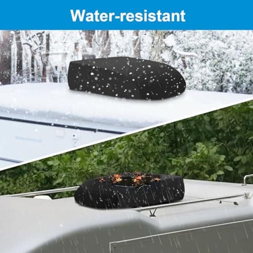MQLD RV Air Conditioner Cover Camper Trailer AC Unit Cover for Roof top a/c — view 2