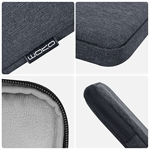 MoKo 13 Inch Tablet Sleeve Bag with Soft Padded Lining — view 6