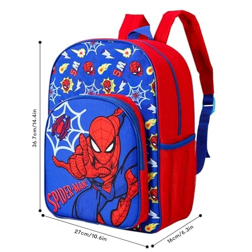 Spiderman Kids Backpack, Lightweight School & Travel Bag for Boys & Girls — view 2