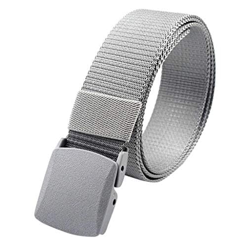 2026 Belt Travel Belt Hidden Pocket Cashsafe Wallet (Silver, One Size)
