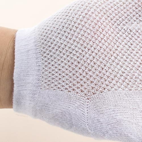 Nanaborn Disposable Socks for Travel 9 Pairs Mens Womens Short Socks White — view 4