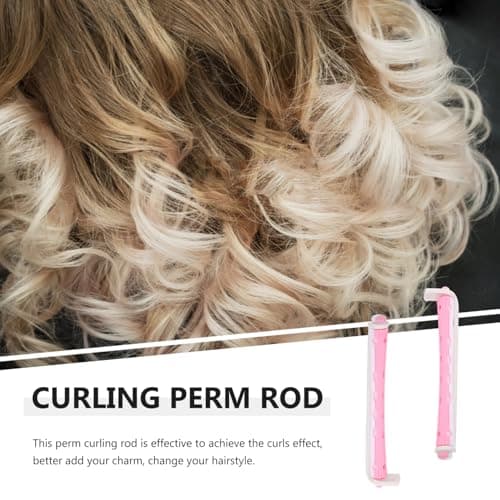 Hair Perm Rods 12 Pack PP Curling Tool for Women Fringe Curler — view 5