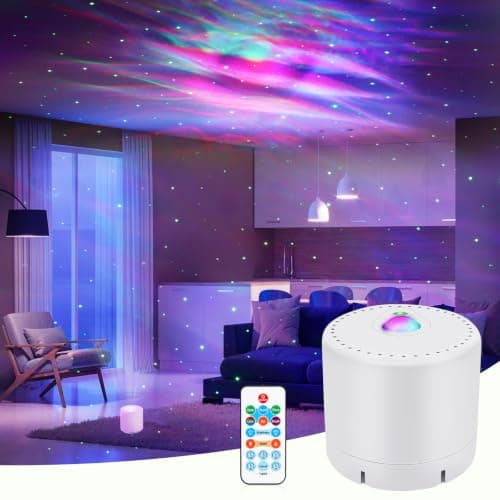 LED Star & Galaxy Projector with Remote Control, Adjustable Speed & Brightness Night Light, Aurora Lights for Adult Party Decoration