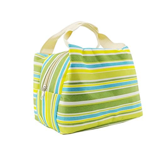 Vinsani Insulated Thermal Lunch Bag Portable Reusable Cooler Bag Unisex