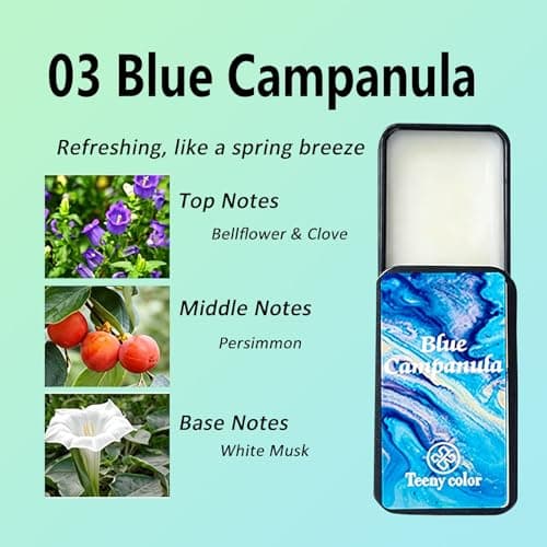 4 PCS Solid Balm Set Solid Perfume Portable Pocket Balm Perfume Perfect for Travel Use Natural Fragrance Parfum for Men and Women — view 5
