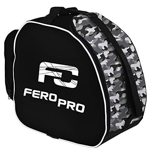 Ferocity Premium Ski set Ski bag Ski Sack for 1 Pair Ski 170 cm and Cover for ski boot BOOT BAG camouflage color [053] — view 4