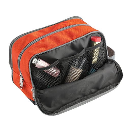 Gonex Men's Toiletry Bag, Water-Resistant Nylon Travel Wash Shower Bag — view 6