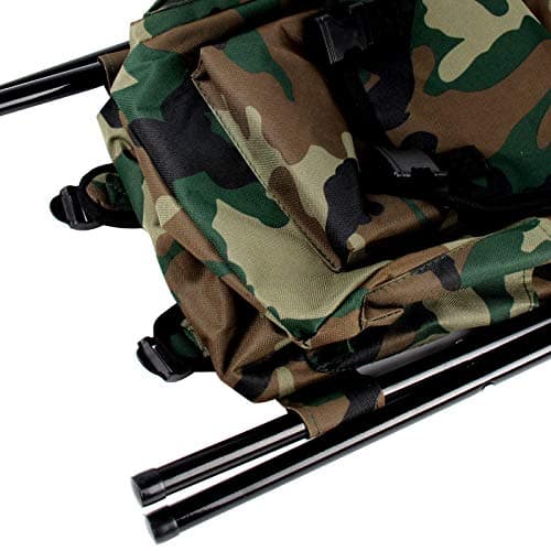 Shoze Folding Camping Chair Waterproof Fishing Tackle Bag Backpack With Stool Seat Backpacking Fishing Stool Hiking Seat Camping Gear For Outdoor Indoor Picnic Travel — view 5