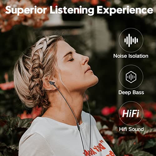 USB C Headphone for Samsung S25 S24 S23 Ultra FE S22 A16 A55 A54 Wired Earbuds Magnetic in-Ear Type C Earphone with Microphone Volume Control Stereo Noise Canceling for iPhone16 15 Pro Max Pixel 9 8a — view 6