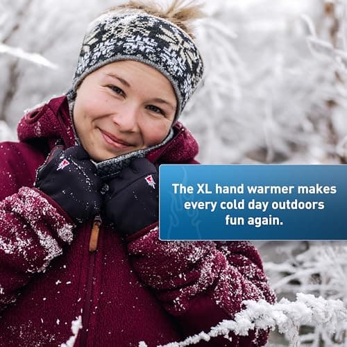 THE HEAT COMPANY Handwarmer XL - 10 Pieces - EXTRA WARM - XL Hand Heat Pad - 24 Hours Warm Hands - Instant Heat - Air Activated - Purely Natural — view 6