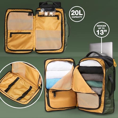 Cabin Max Ryanair Cabin Bag Underseat Hand Luggage Travel Backpack — view 5