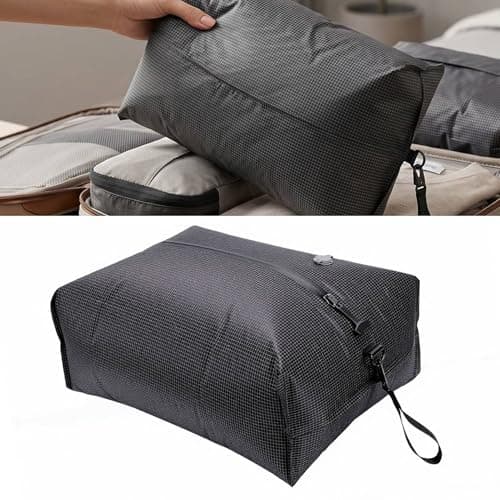 Naroote TPU Vacuum Storage Bags for Travel (Black) — view 2