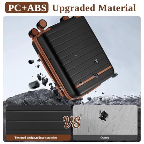 Kono Cabin Suitcase 55x40x20, Lightweight Carry On Luggage for Ryanair — view 2