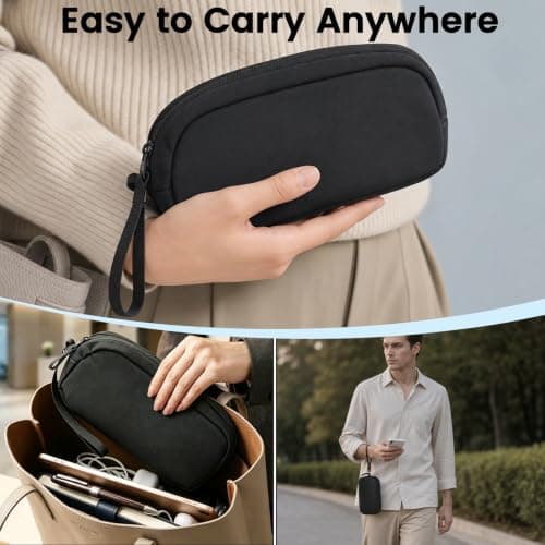 Seekjoy Electronics Organizer Travel Case, Cable Organiser Bag — view 4