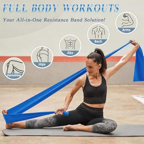 Resistance Bands Set 3 Levels Skin-Friendly 1.5m — view 4