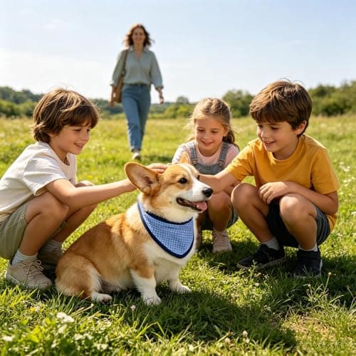 Cooling Collar for Dogs Puppy Cooling Scarf — view 3