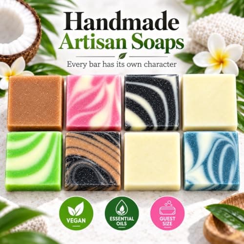 Bristol Soap Company Artisan Soap Guest Size (30g) Soap Pack, 8 — view 5