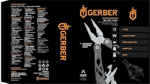 Gerber Suspension Multi-Tool with Nylon Sheath and 12 Functions — view 3