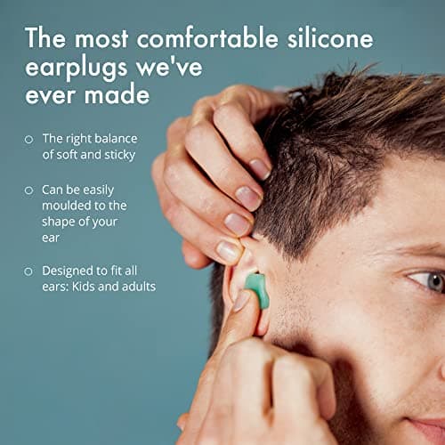 Alpine Mouldable Silicone Ear Plugs | Sleep, Swim, Reduce Noise | 6-Pack — view 2