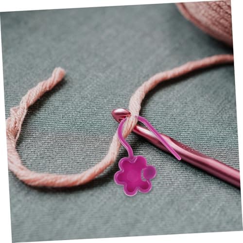 DIYEAH Knitting Tool Crochet Needles Tapestry Stitch Double Stitch Locks Point Protectors Yarn Stoppers Craft Accessories Safety Cords Guards Row Counters Travel Kit — view 5