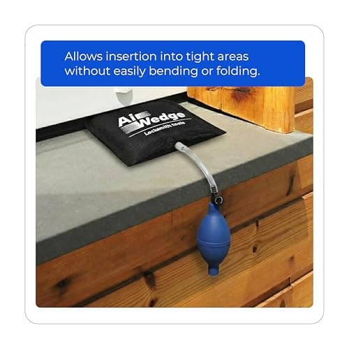Professional Air Wedge Bag Pump – Medium Inflatable Shim & Leveling Tool – Heavy-Duty Ballistic Nylon Air Jack for Car, Window Installation, and Home Use – Damage-Free Alignment — view 2