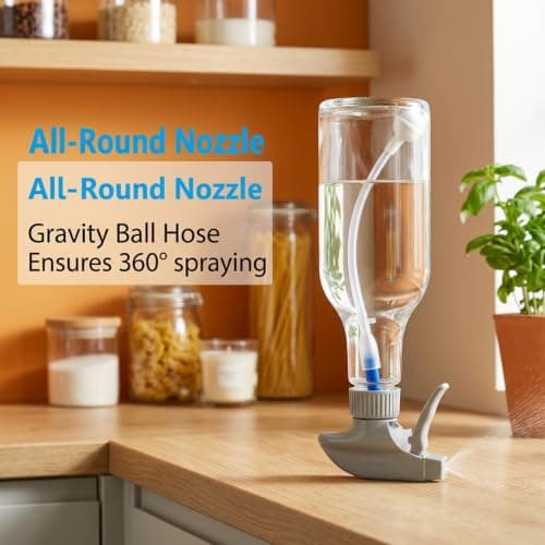 3Pcs Spray Can Trigger Handle, Adjustable Nozzle Adapter, Universal Spray Bottles for Hair Cleaning — view 5