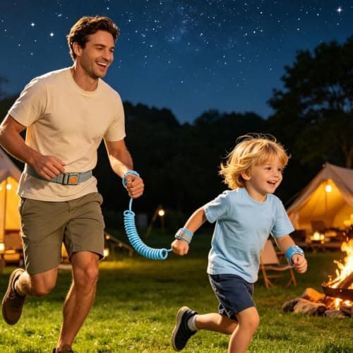 Kids Wrist Link, Retractable Magnetic Safety Strap, Anti-Lost Walking — view 2