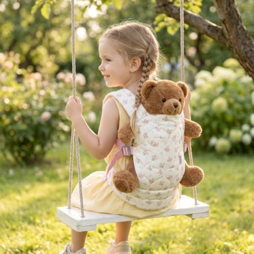 GAGAKU Baby Doll Carrier with Adjustable Straps, Soft Doll Carriers — view 3