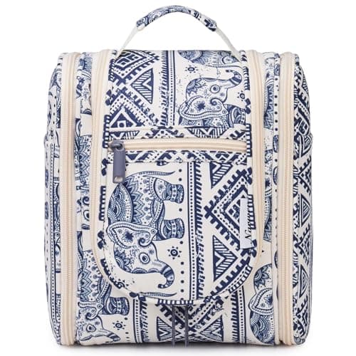 Narwey Hanging Toiletry Bags for Women, Travel Wash Bag for Toiletries