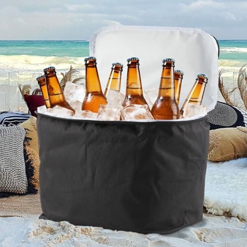 Daniel James 15L Insulated Cooler Bag - Large Leakproof Insulated Cool Bag for Lunch, Picnic, Beach & Travel - Water-Resistant & Leakproof Portable Cooler Box - Single or 2-Pack, 15-Litre (2) — view 6