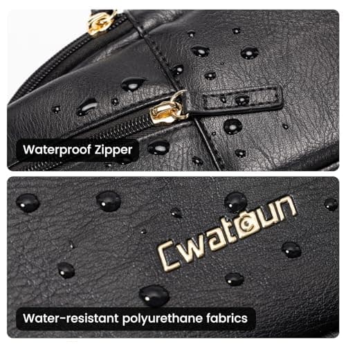 Cwatcun Large Camera Sling Bags for Photographers, Waterproof Camera Case — view 4