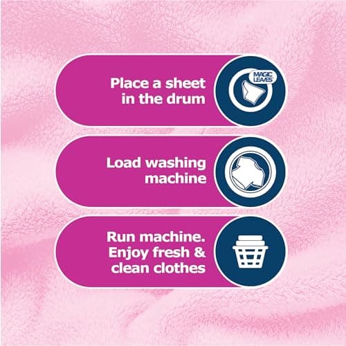 Dr. Beckmann MAGIC LEAVES Laundry Detergent Sheets BIO | Convenient and pre-dosed laundry detergent sheets | Dissolvable climate neutral and easy to use | 25 sheets — view 5