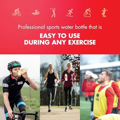 HIGH5 Professional Sports Water Bottle, BPA Free, Dishwasher Safe 750ml — view 3