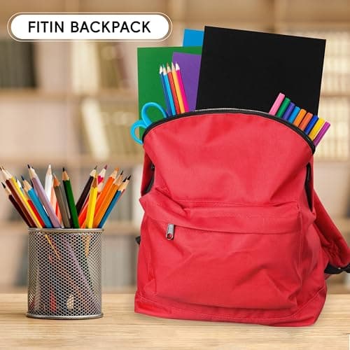 50 Packs Navy Blue Two Pocket Folders,File Folder Letter Size,8.5x11Inches File Folders for Office,School and Home,Organizer File Folder — view 6