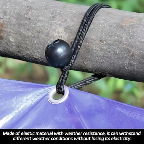 10 Pcs Bungee Ball,15cm Bungee Cords With Balls,Ties Heavy Duty — view 6